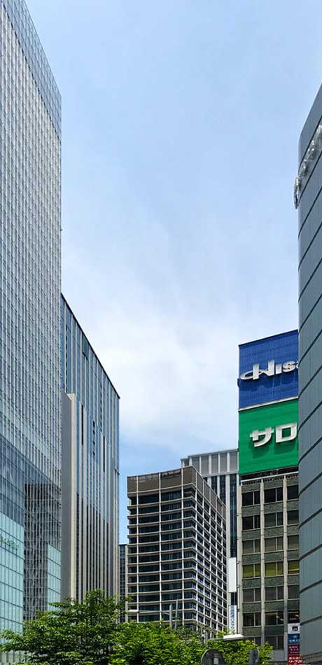 Business Buildings in Tokyo
